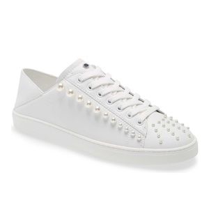 Stuart Wietzman Goldie Convertible Sneakers - White